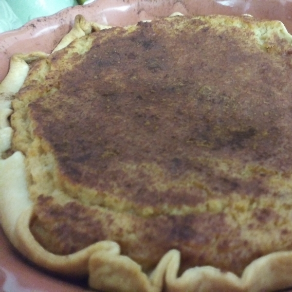 Applesauce Custard Pie