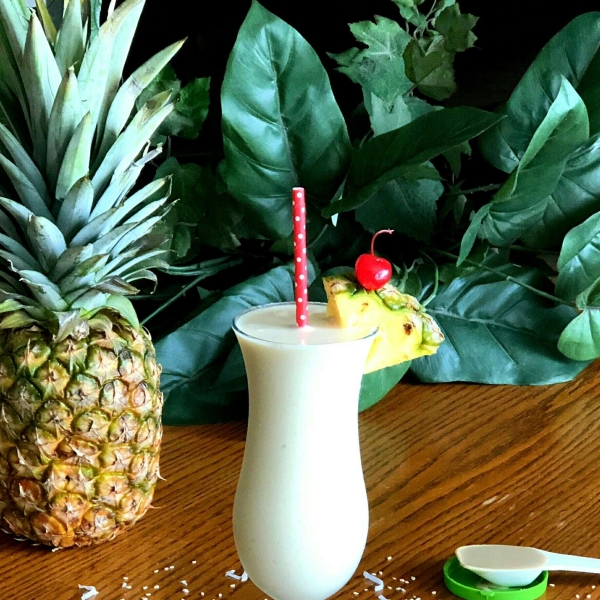 Tahini-Pina Colada Shake