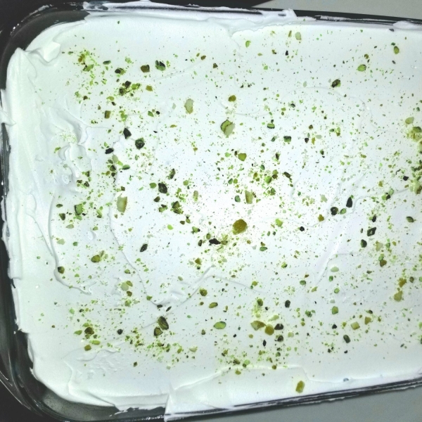 Pistachio Poke Cake