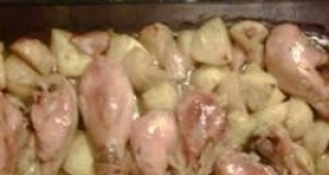 Garlic Chicken with Potatoes