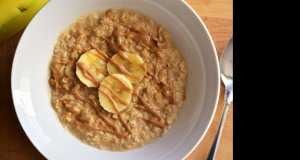 Banana-Peanut Butter Oatmeal