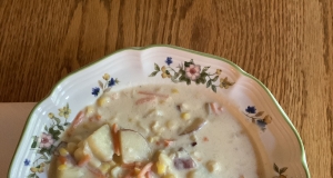 Potato, Bacon, and Corn Chowder