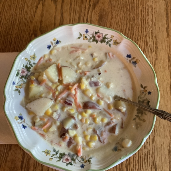 Potato, Bacon, and Corn Chowder