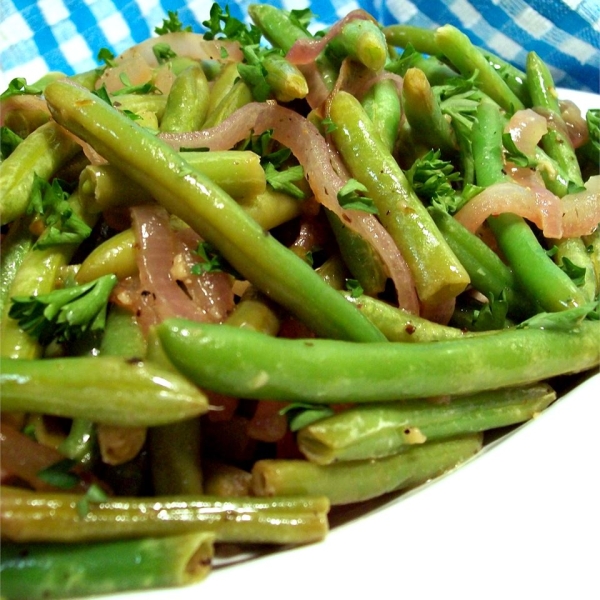 Haricots Verts Lyonnaise