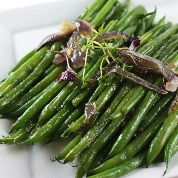 Haricots Verts Lyonnaise