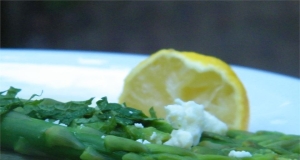 Minted Lemon Asparagus