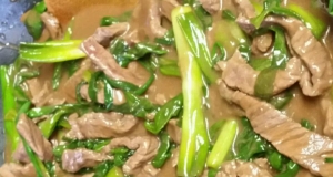 Beef with Green Onion