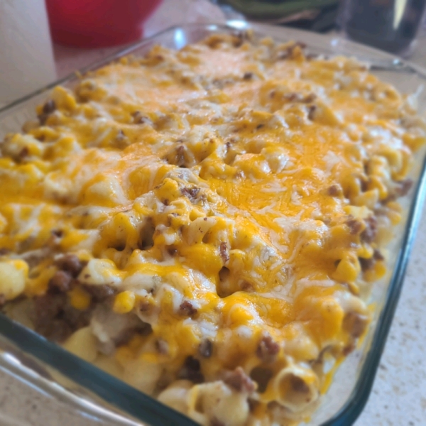 Hamburger Noodle Casserole