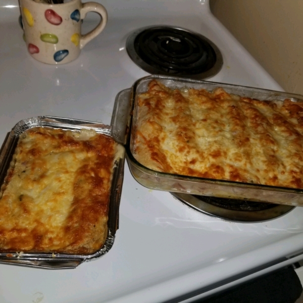 Chicken and Mushroom Crepes