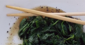 Japanese Spinach with Sweet Sesame Seeds