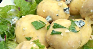 Marinated Mushrooms with Blue Cheese