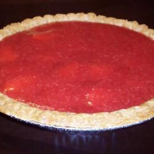 Fresh Strawberry Pie with Orange Liqueur Glaze