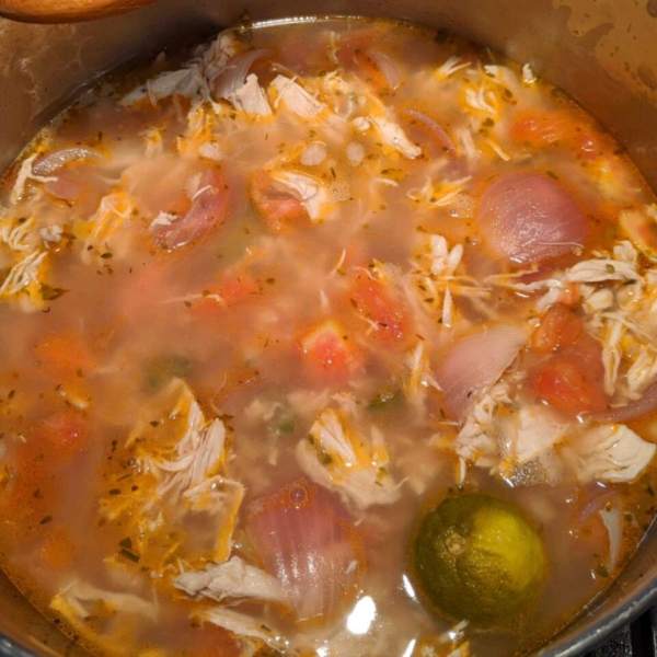 Sopa De Lima (Mexican Lime Soup)