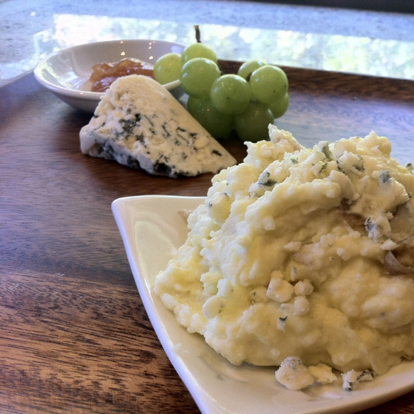 Mashed Potatoes with Blue Cheese