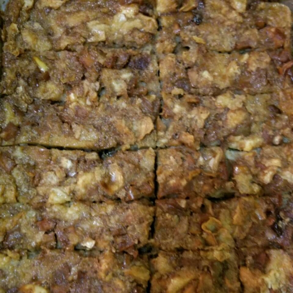 My Peach Bread Pudding