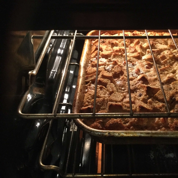 My Peach Bread Pudding