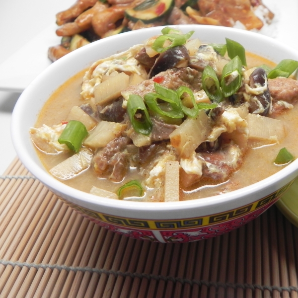 Pork and Bamboo Shoot Soup with Cloud Ear