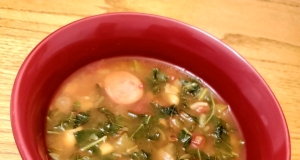 Collard Greens and Bean Soup