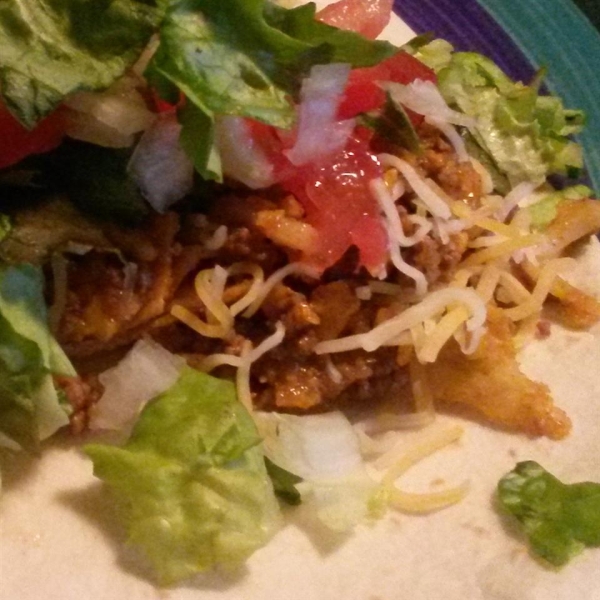 Crunchy Corn Chip Tacos