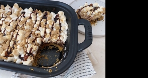 S'mores Bars with Graham Crackers