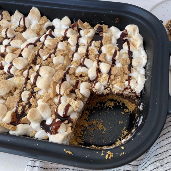 S'mores Bars with Graham Crackers