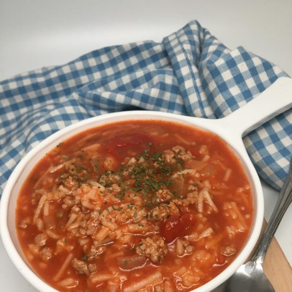 Spanish Rice Soup