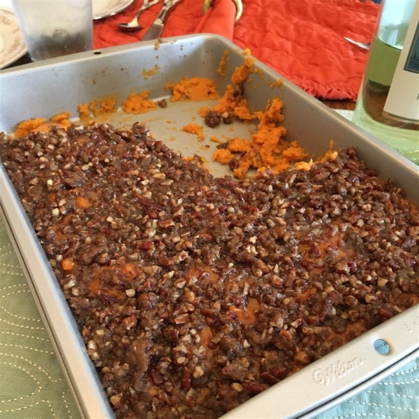 Rum and Sweet Potato Casserole