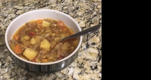 Instant Pot Cabbage and Beef Soup
