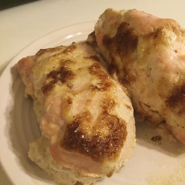 Cheesy Stuffed Lemon Chicken Breasts