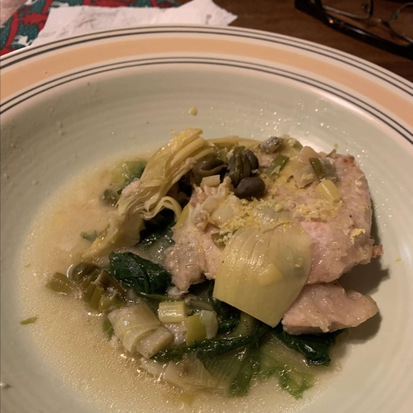 Lemony Pork Piccata