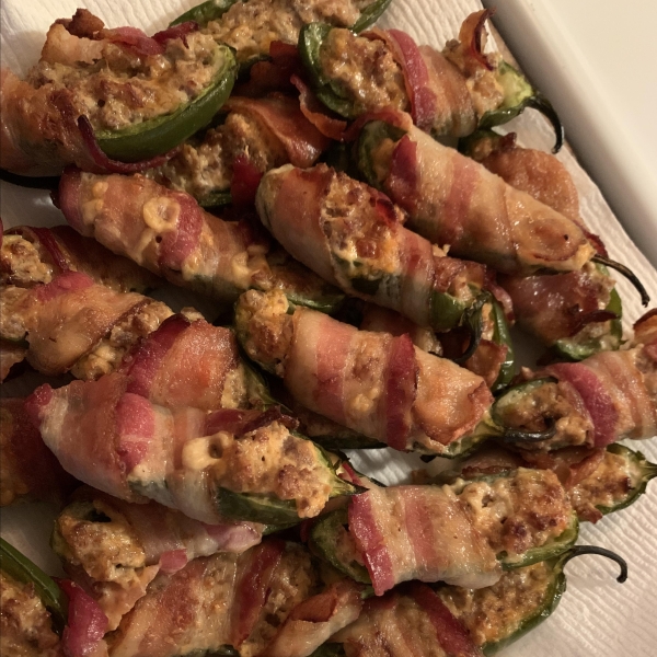 Sausage Jalapeno Poppers