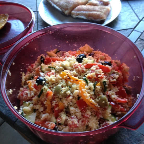 Jen's Greek Couscous Salad