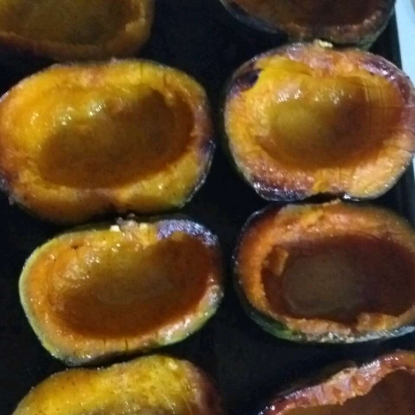 Garlic Butter Acorn Squash