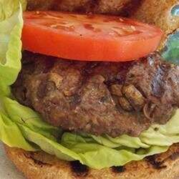 Garlic Mushroom Burgers