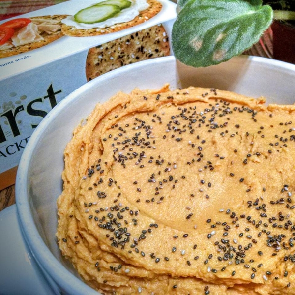 Sweet Potato Peanut Butter Hummus