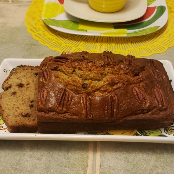 Almost No Fat Banana Bread