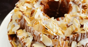 Glazed Almond Bundt Cake