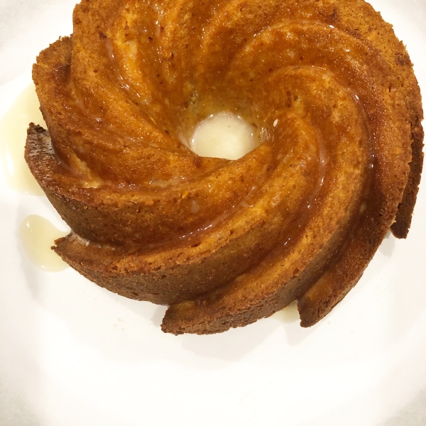 Glazed Almond Bundt Cake