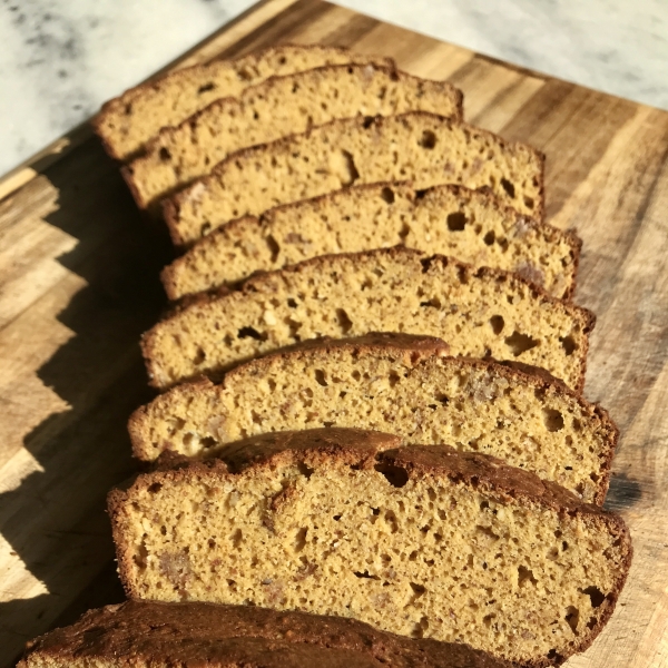 Coconut Flour-Peanut Butter Bread