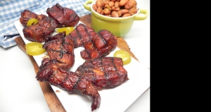 Electric Smoker BBQ Rib Tips