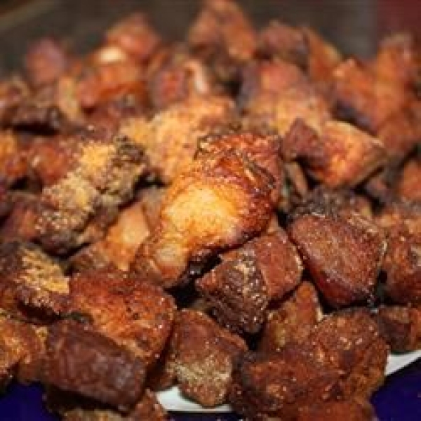 Keto Pork Belly Cracklins