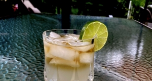 Dark 'n' Stormy Cocktail