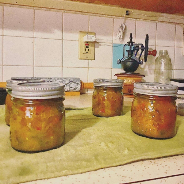 Sweet and Spicy Pepper Relish