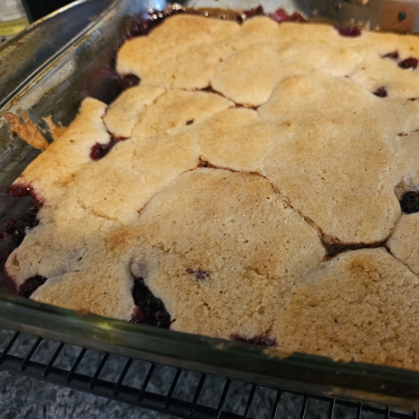 Best Ever Blueberry Cobbler