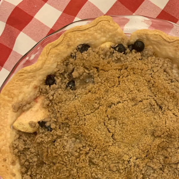 Dutch Apple Berry Pie