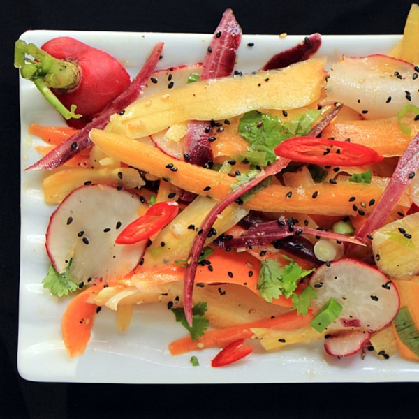 Heirloom Carrot and Radish Salad