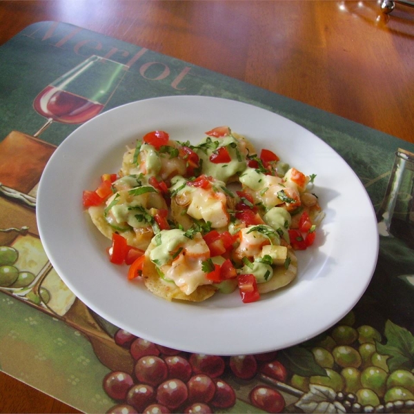 Shrimp and Jalapeno Nachos