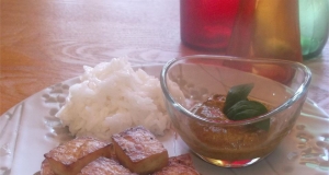 Thai Baked Tofu and Coconut Rice