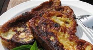Pineapple Sage-Scented Challah French Toast