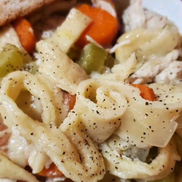 Simple Chicken and Noodles